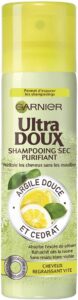 Garnier Ultra Doux Shampooing Sec Purifiant À L’Extrait De Citron – Cheveux Gras
