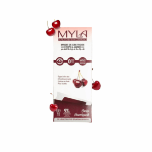 Myla Bands De Cire Froide Cerise Nourrissante
