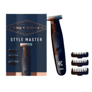 King C.Gillette Kit Barbe De 3 Jours Tondeuse + 1 Soin Hydratant