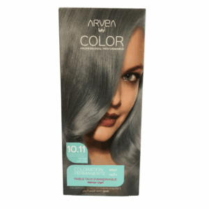 Arvea Coloration A Faible Taux D’Ammoniaue 10.11 Blond Platine Cendre Intense