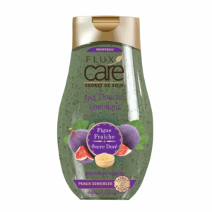 Flux Care Gel Douche Gommant Figue Fraiche Sucre Dore