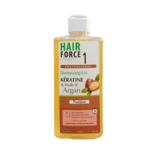 Hair Force Shampoing Keratine Et Huile D’Argan