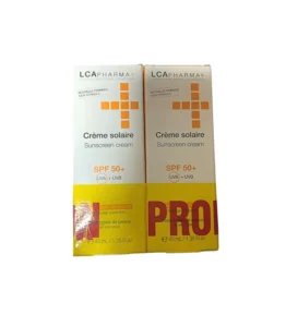 Lca Pharma+ Creme Solaire Spf 50+ Tout Type De Peux  1+1