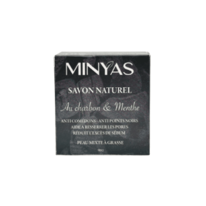 Minyas Savon Natutel Au Charbon De Menth