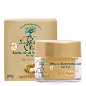 Le Petit Olivier Baume De Nuit Nourrissant Anti-Âge – Huile D’Argan 50Ml
