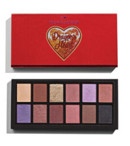 Revolution I Heart  Palette Fards A Paupières– Dragon’S Heart 12 Color Eyeshadow